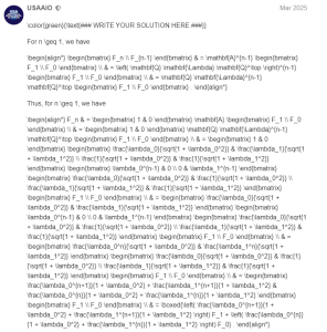 2025 USAAIO Round 1, Problem 1, Part 7真题