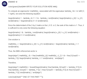 2025 USAAIO Round 1, Problem 1, Part 6真题