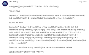 2025 USAAIO Round 2, Problem 3, Part 17真题