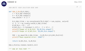2025 USAAIO Round 2,Problem 2, Part 10真题