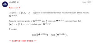 2025 USAAIO Round 2,Problem 2, Part 6真题